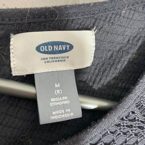 Sold- OLD. NAVY Medium Lace Overlay Dress - Picture 3 of 9